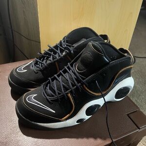 Nike Black and White High-Top Sneakers